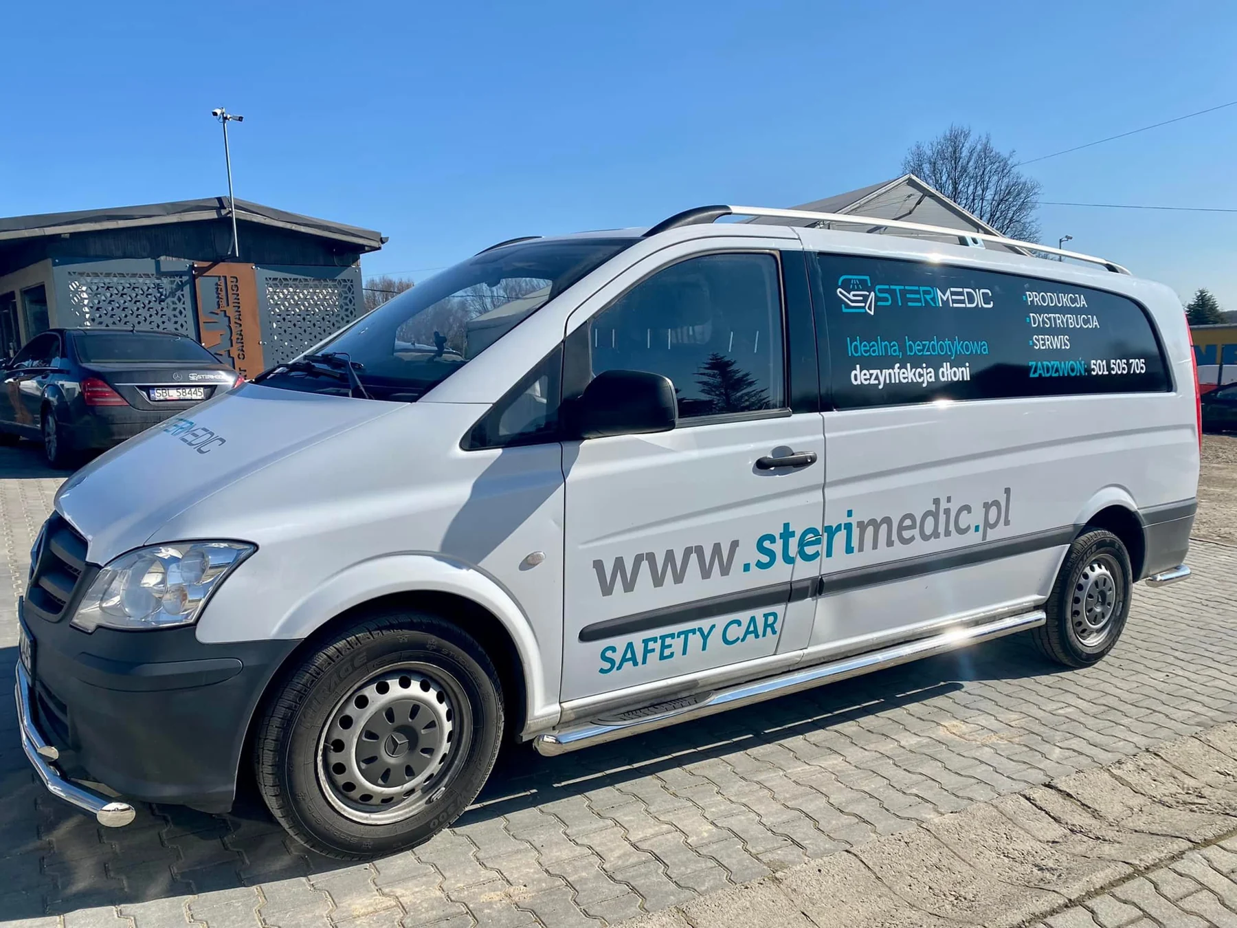 Ein weiterer Sterimedic Safety Car
