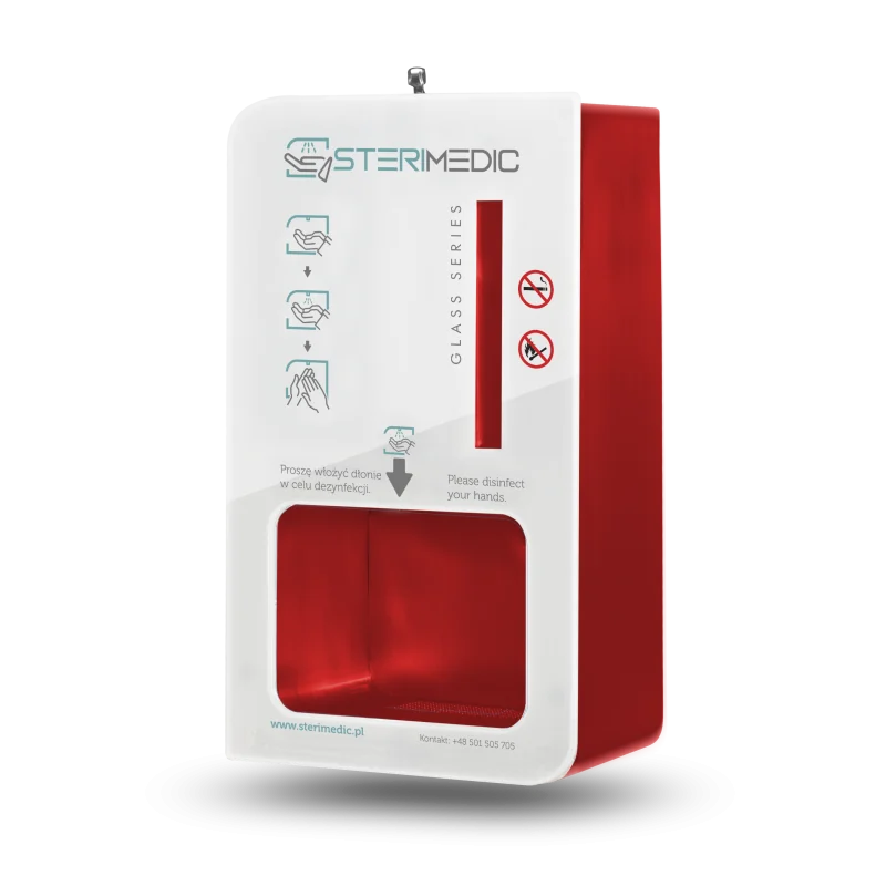 Sterimedic Glass Series — Weiß / Rot