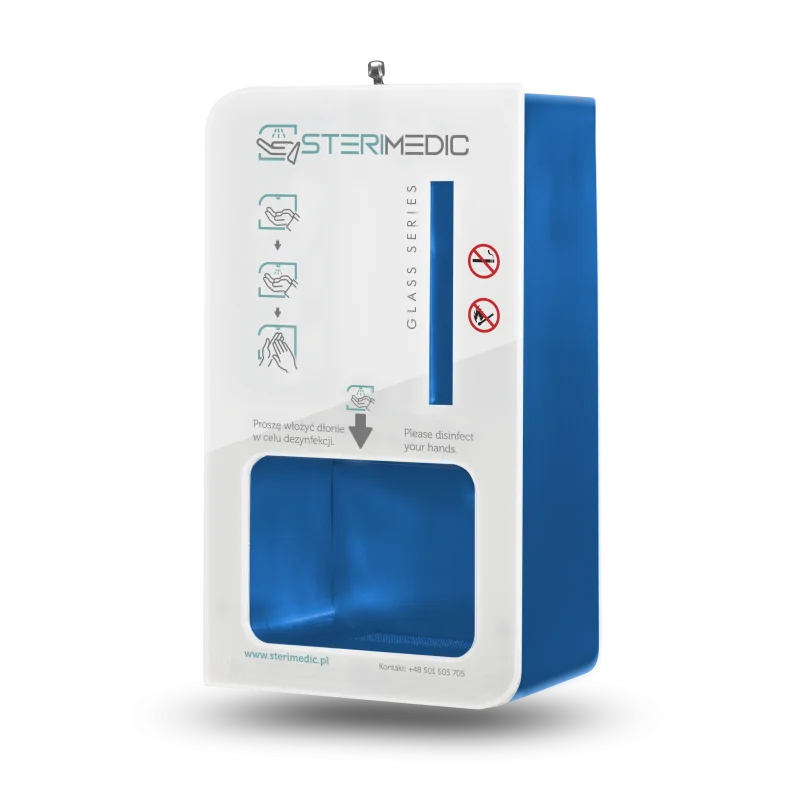 Sterimedic Glass Series — Weiß / Blau